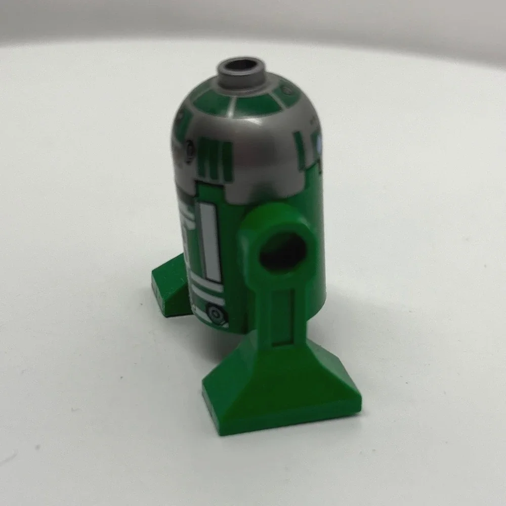LEGO Star Wars Astromech Droid R3-D5 Minifigure Green Silver 9498 sw0393